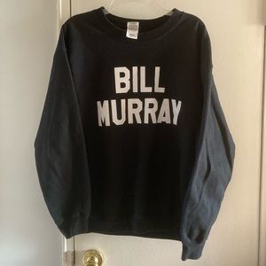 Bill Murray Black Sweatshirt- Large